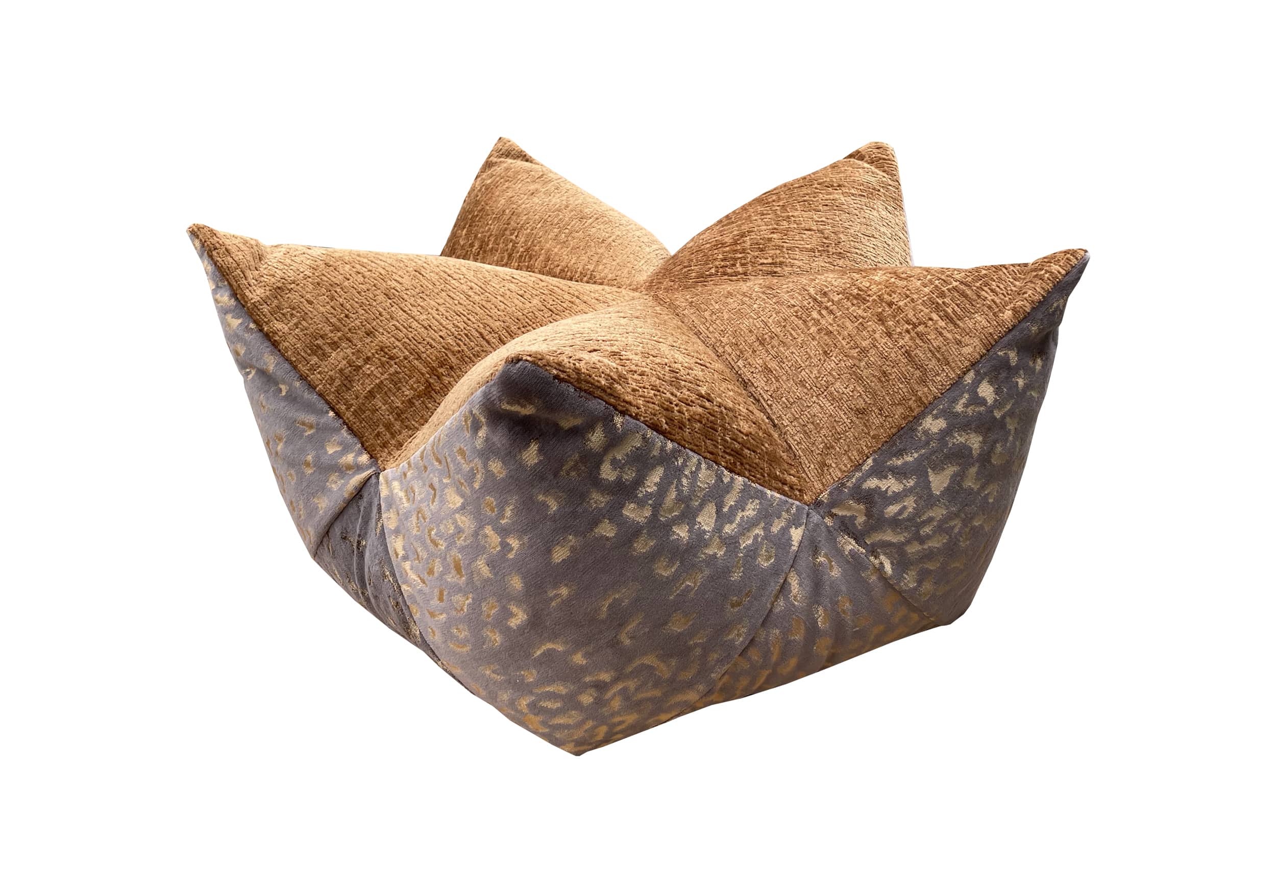 Ster poef Nowie Small Cognac