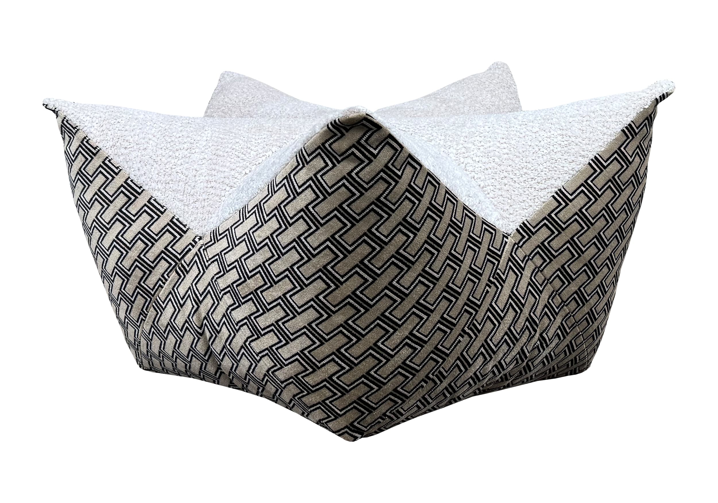 Ster poef Nowie Medium Beige