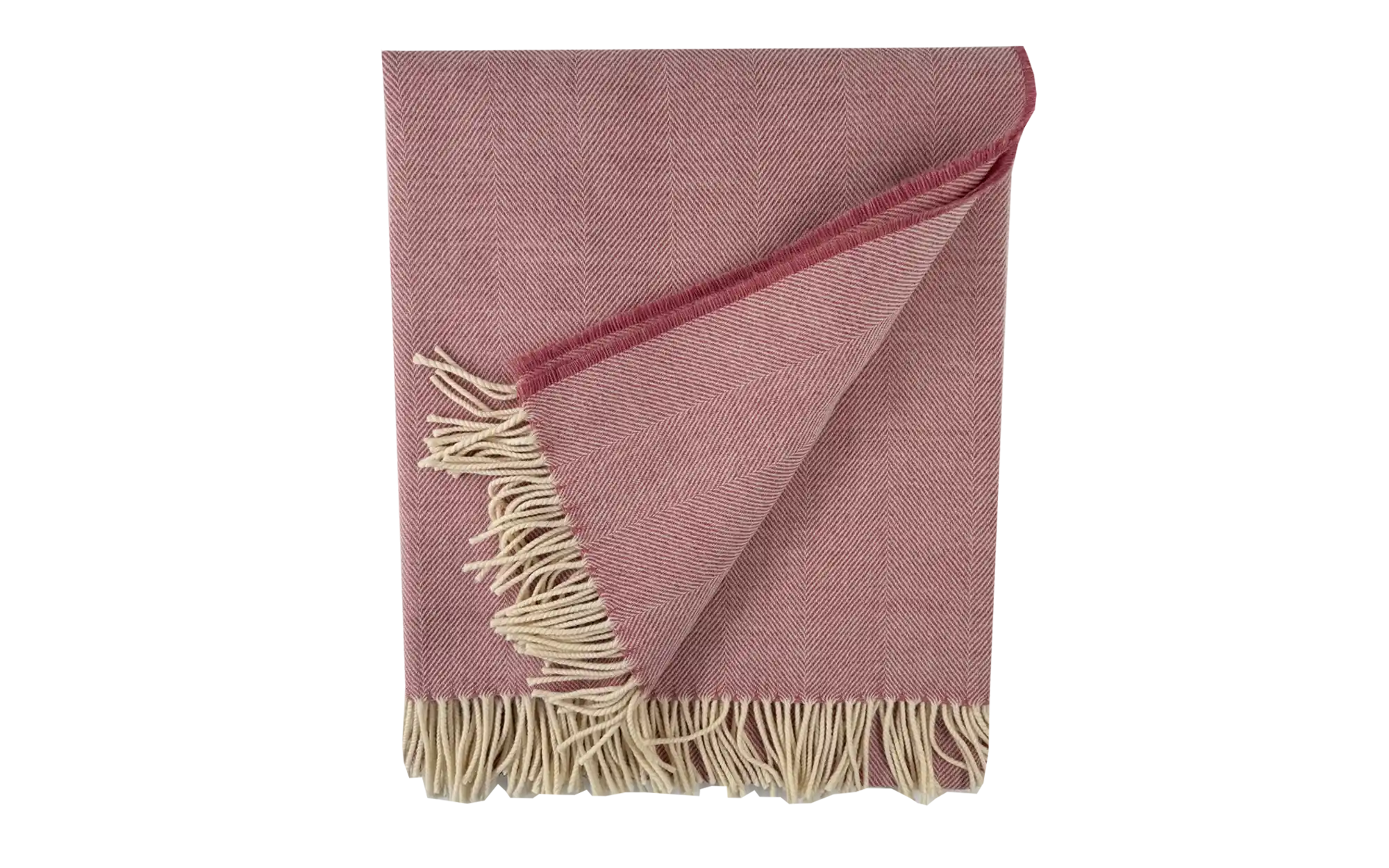 Plaid 200 x 145 cm Roze