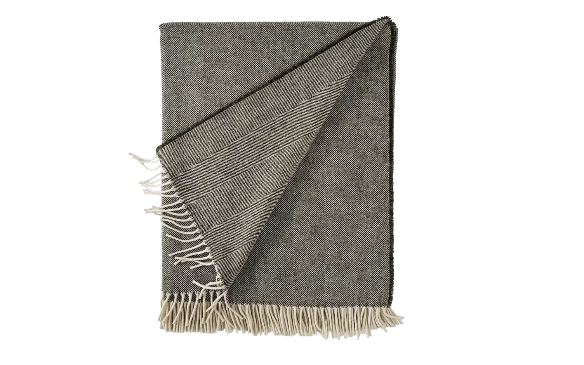 Plaid 200 x 145 cm Clynn Groen