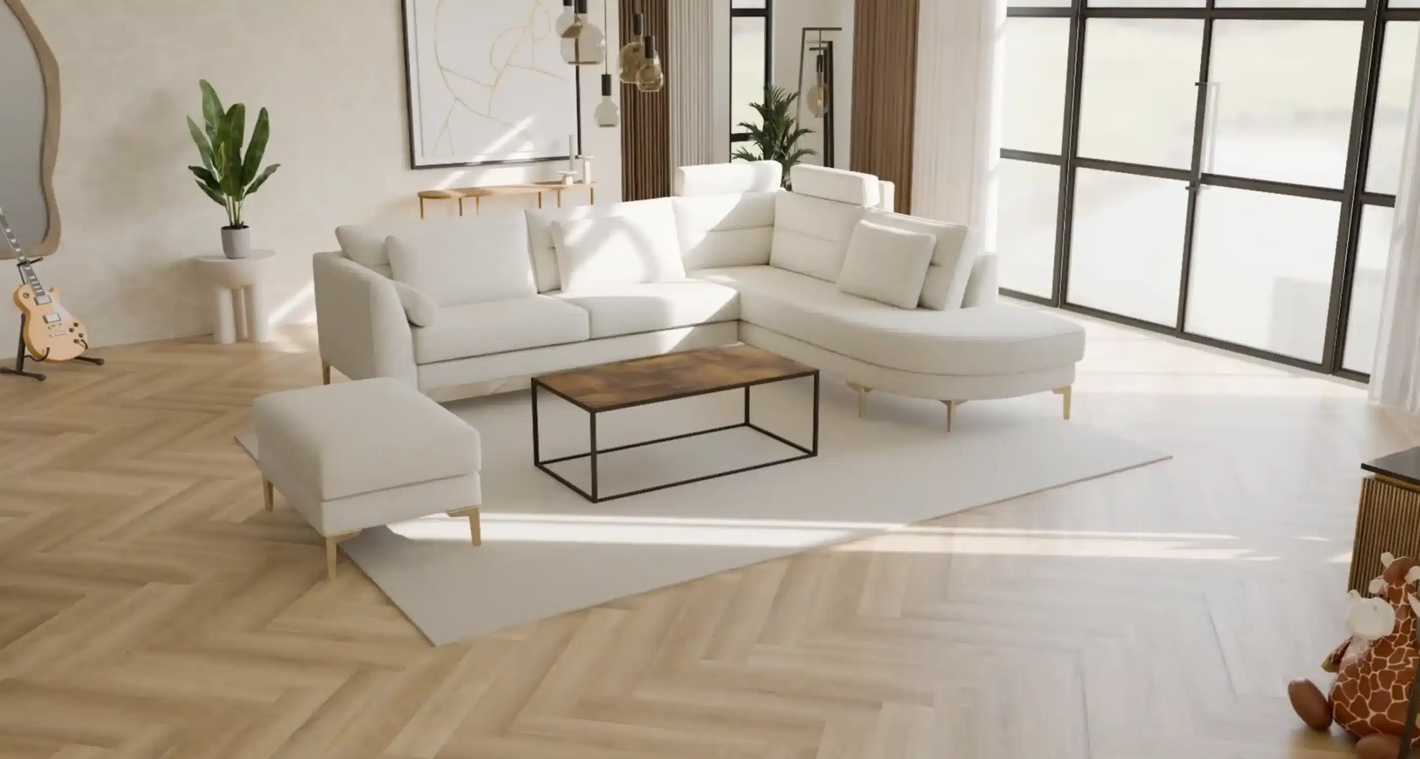 Zelf een bank samenstellen met de 3D-configurator van INNO living.